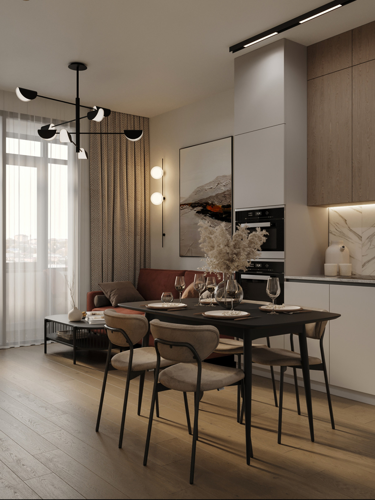 Идеальная квартира для семьи с двумя детьми