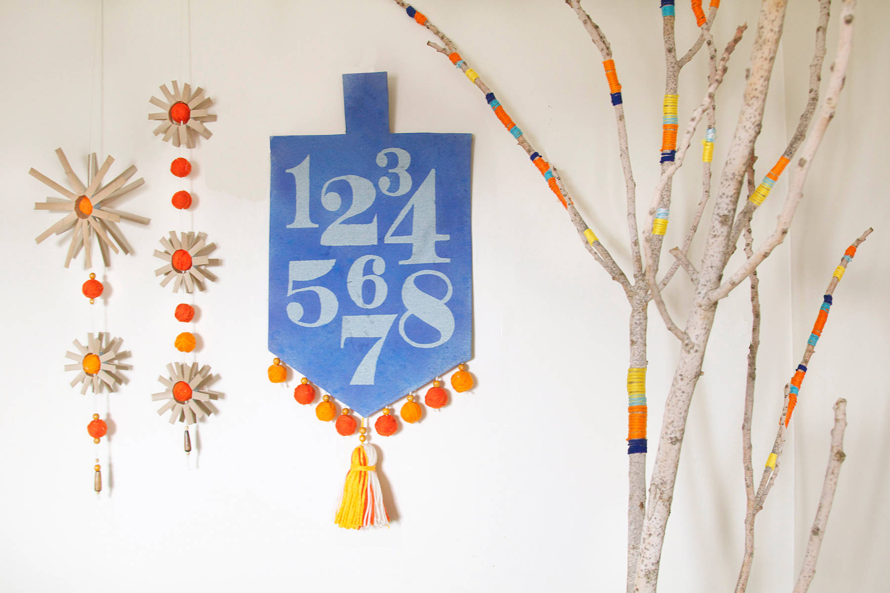 Make Cute Chanukah Decorations From Popsicle Sticks! - creative jewish mom