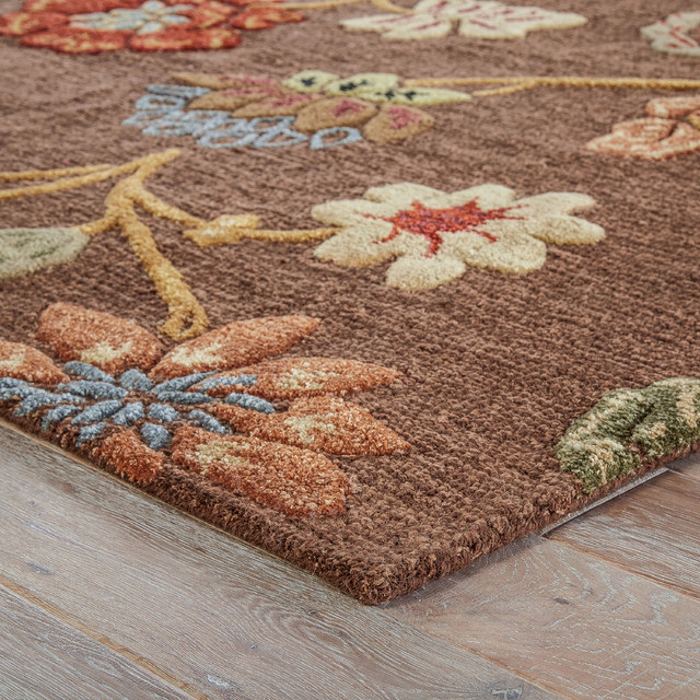 Jaipur Living Garden Party Handmade Fl Brown Multicolor Area Rug Jaipur Living Garden Party Handmade Fl Brown Multicolor Area Rug
