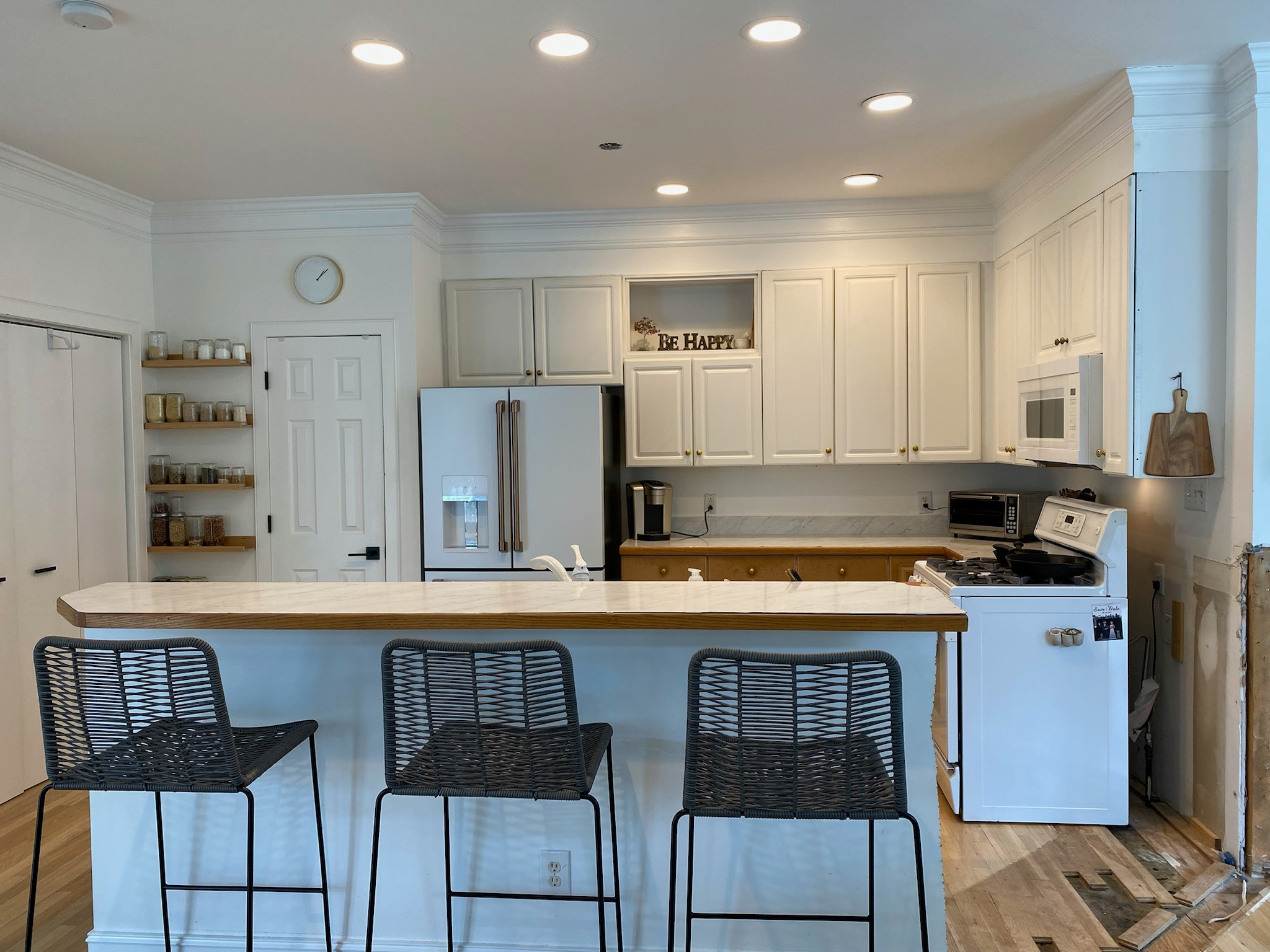 Marietta Sleek and Modern Black kitchen