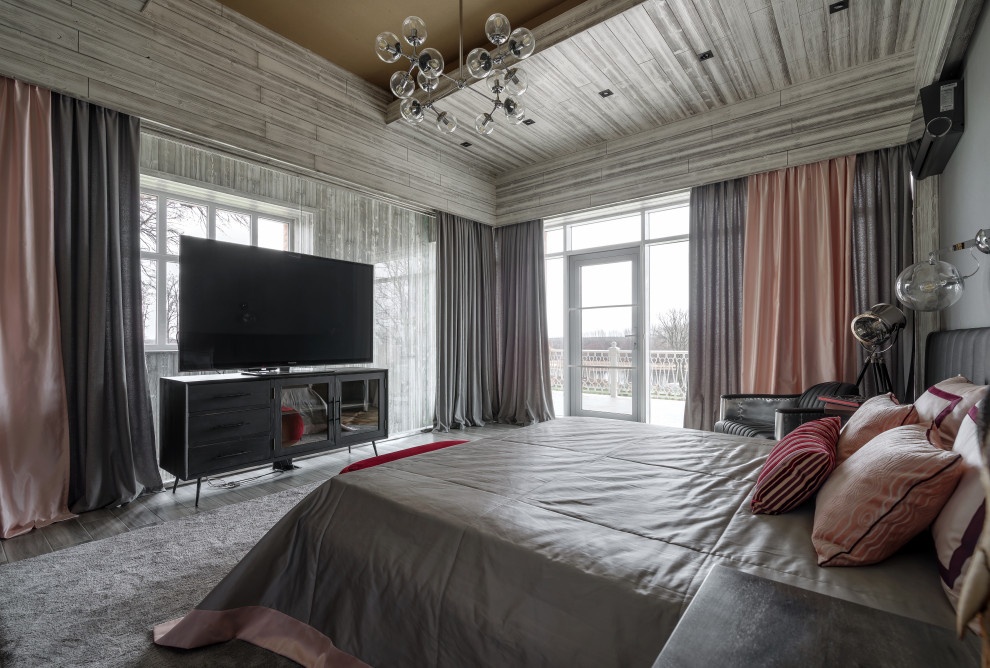 Спальня брутального гостевого дома