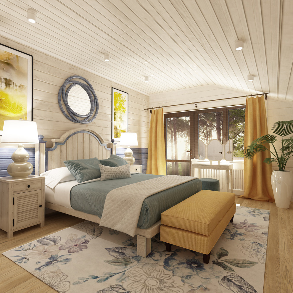 Дом в лесу. Художественное эко-кантри