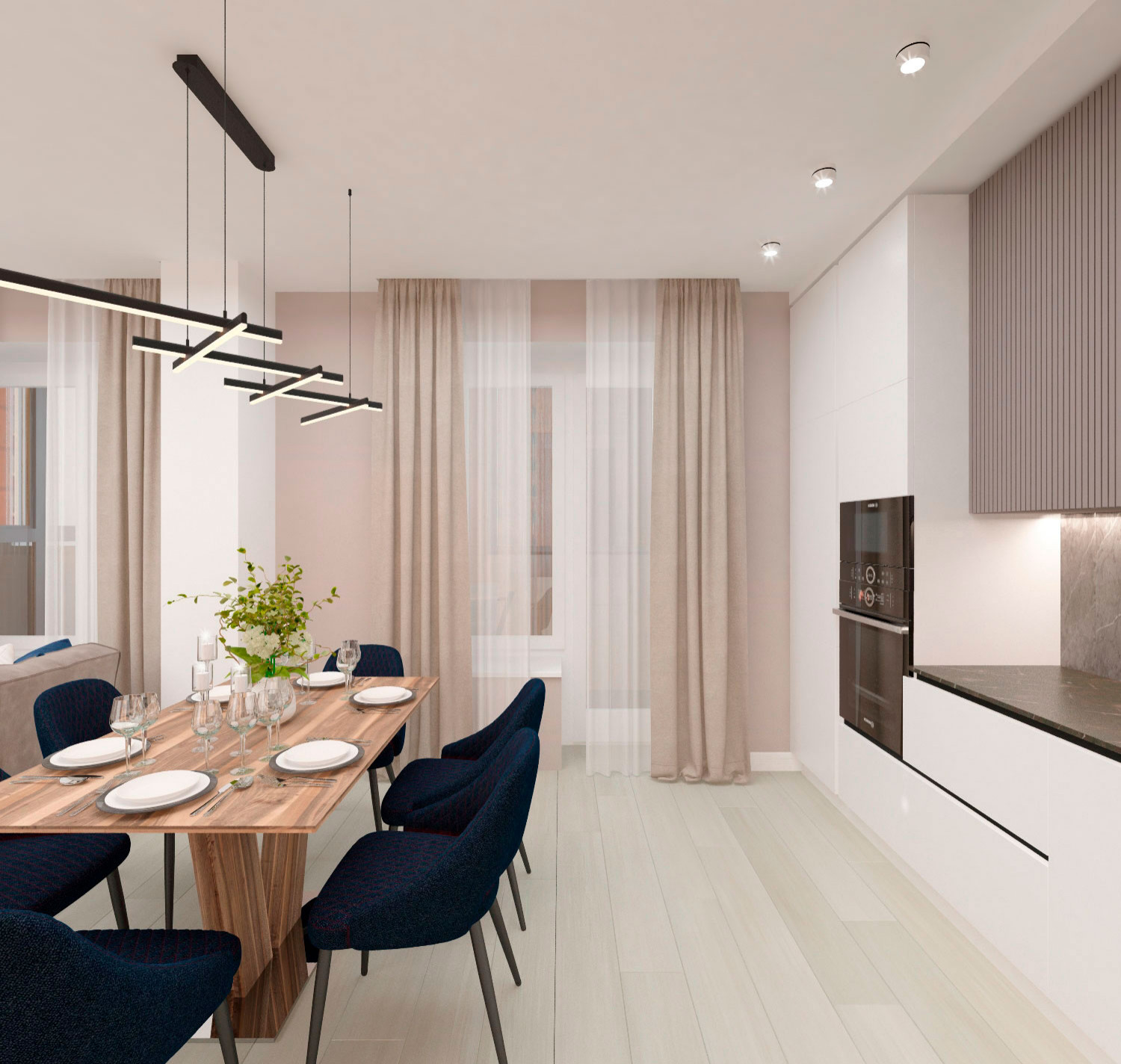 Квартира ЖК Ньютон, 105 м2