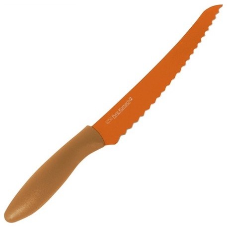Kai Pure Komachi 2 - 8" Bread Knife - Orange