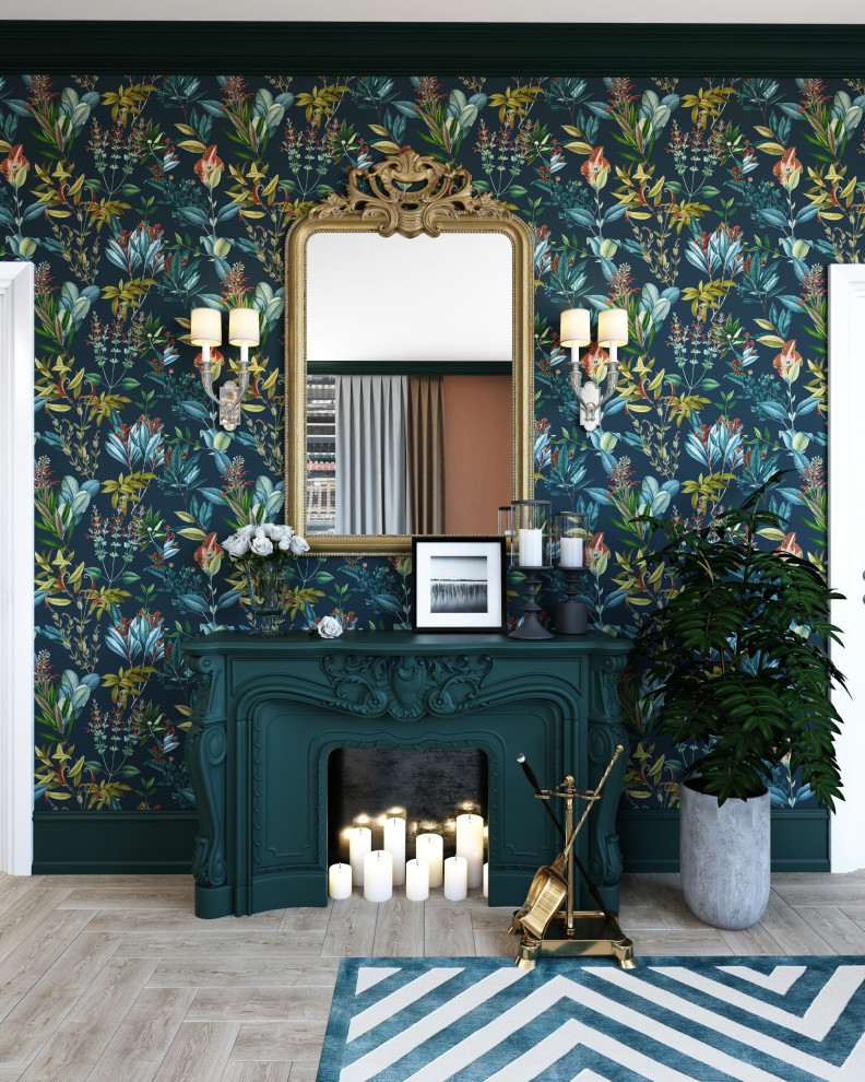 Интерьер кухни-гостиной