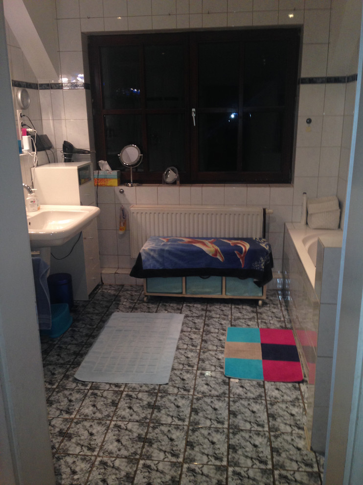 Bad Familie B - vorher - nachher