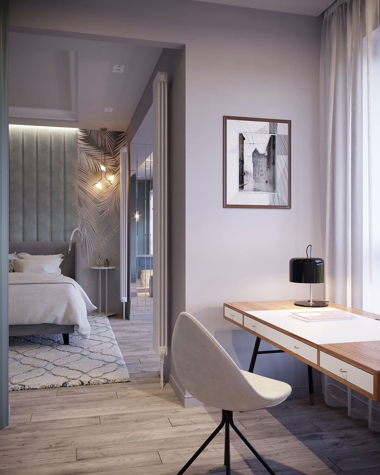 Визуализация квартиры в Москве.