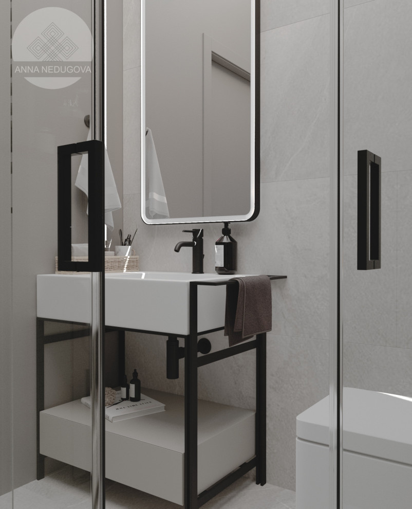 Дизайн проект загородного дома, д. Жаворонки, Московская область.