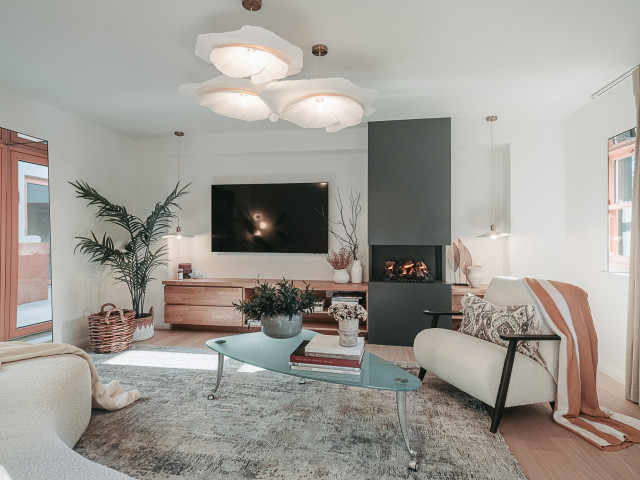 Living Space modern-vardagsrum