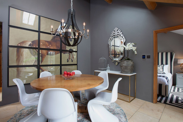 Cotwalds Cottage eclectico-comedor