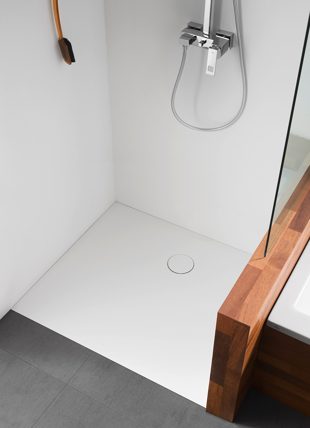 квадратный поддон