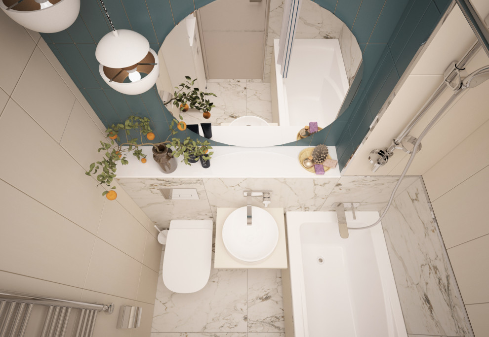 Интерьер ванной комнаты