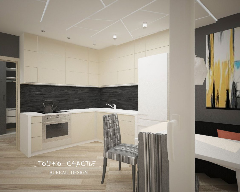 дизайн интерьера, дизайн квартиры , квартира "южный бульвар