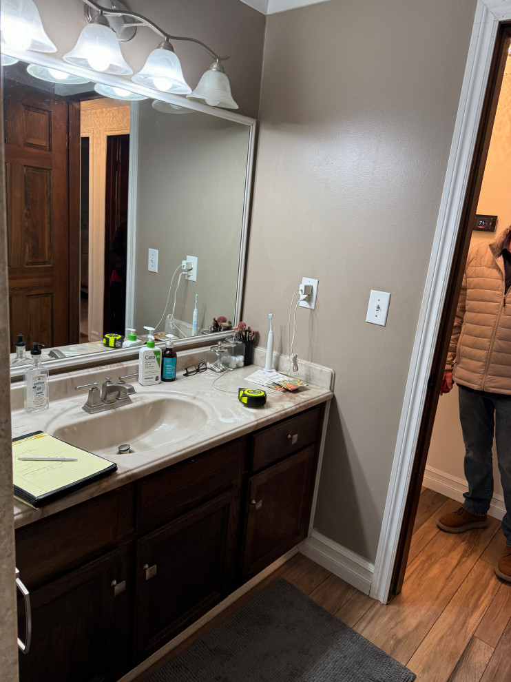 Bathrooms go from ugly ducklings to beautiful swans
