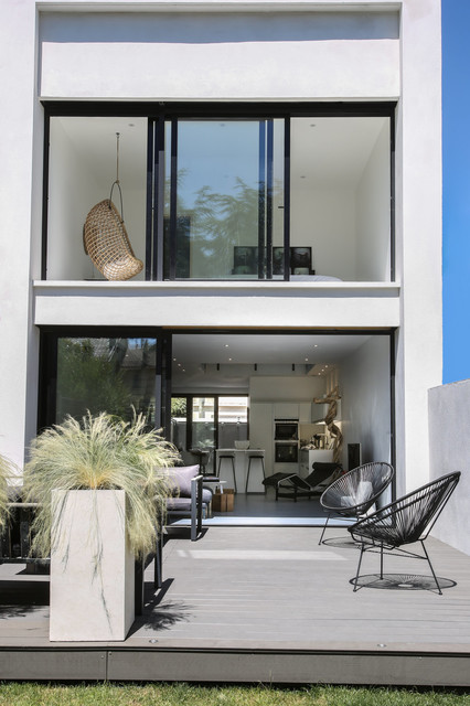 Cube zen contemporaneo-fachada