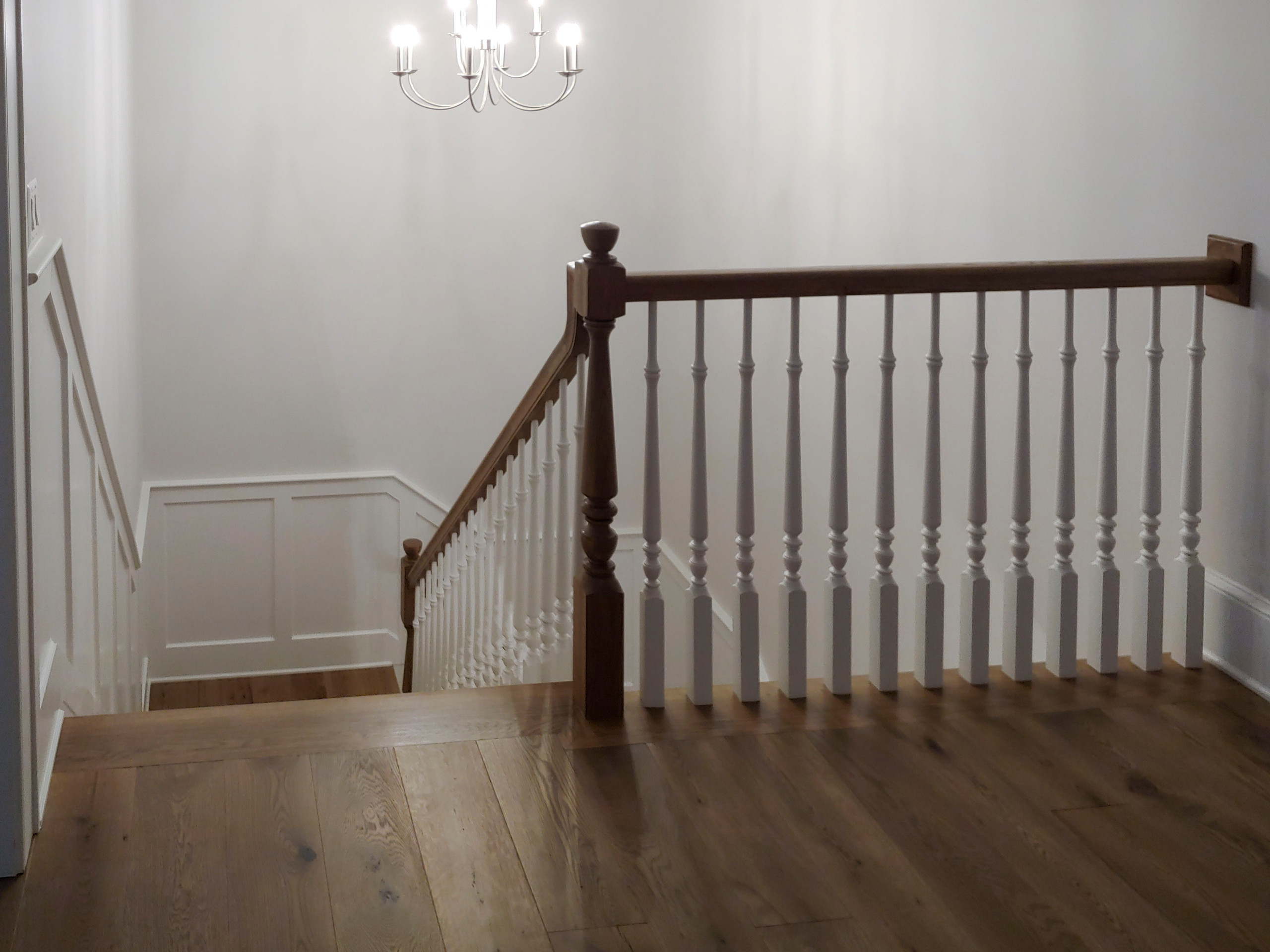 103_Classic Staircase with Stunning Handcrafted Oak Railing System, Aldie VA 201