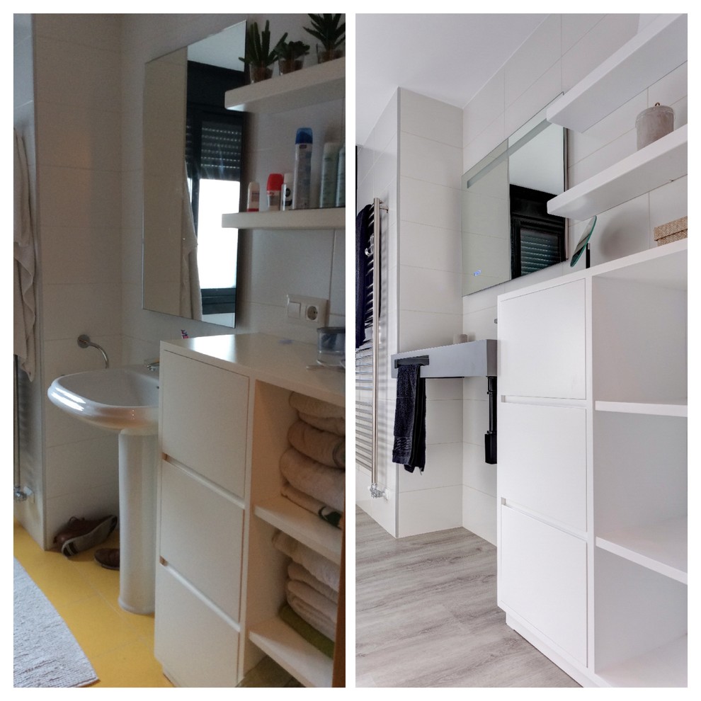 Antes & Después.Luz & Sencillez.
