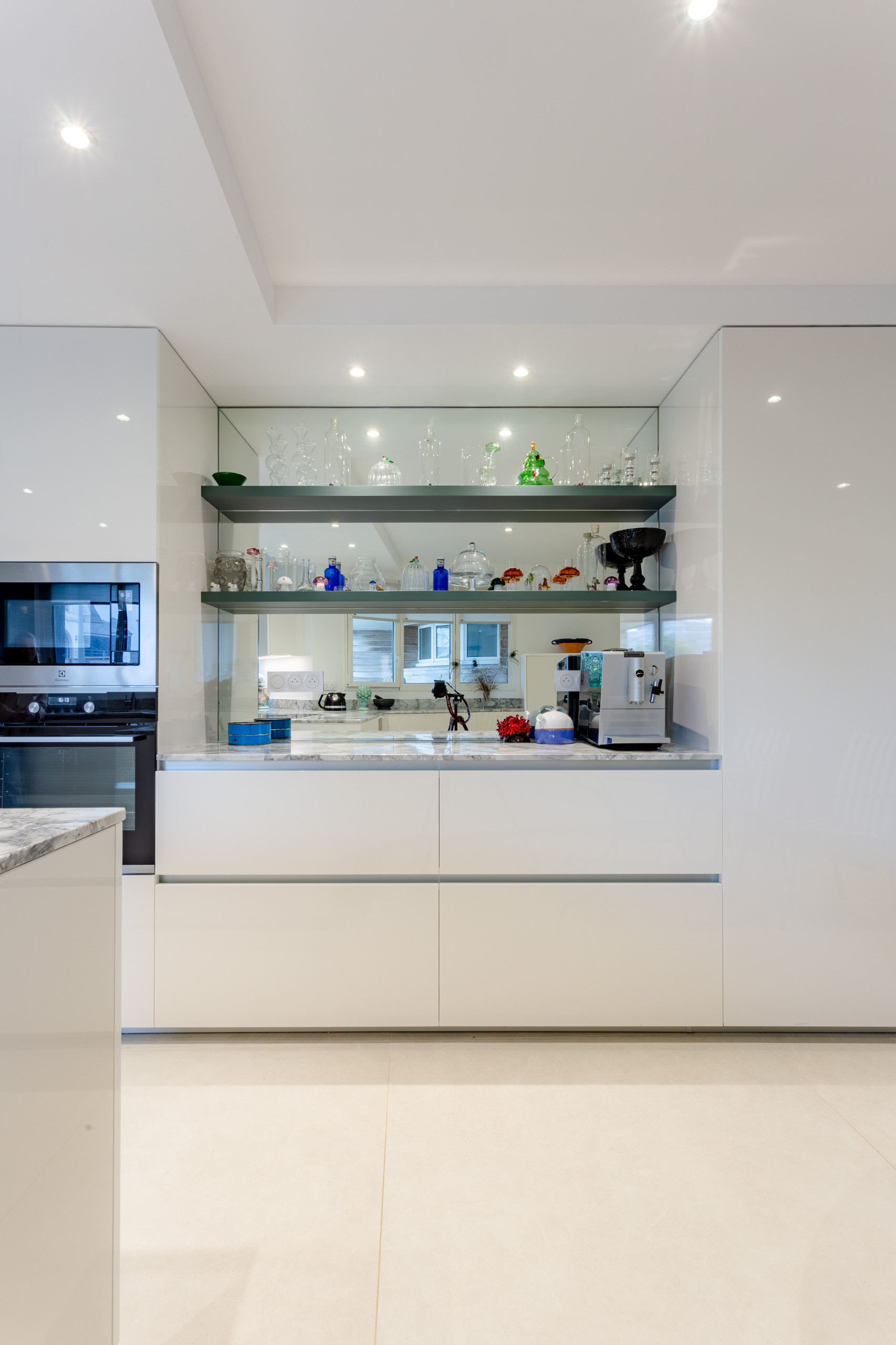 Création d'une cuisine atypique dans une maison d'architecte