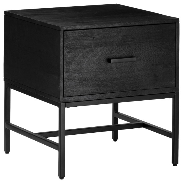 Eden Night Stand Table Contemporary Nightstands And Bedside Tables by MH London Houzz