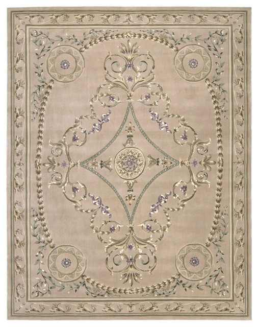 Nourison Versailles Palace VP07 Beige Area Rug, 2'3"x8' Runner