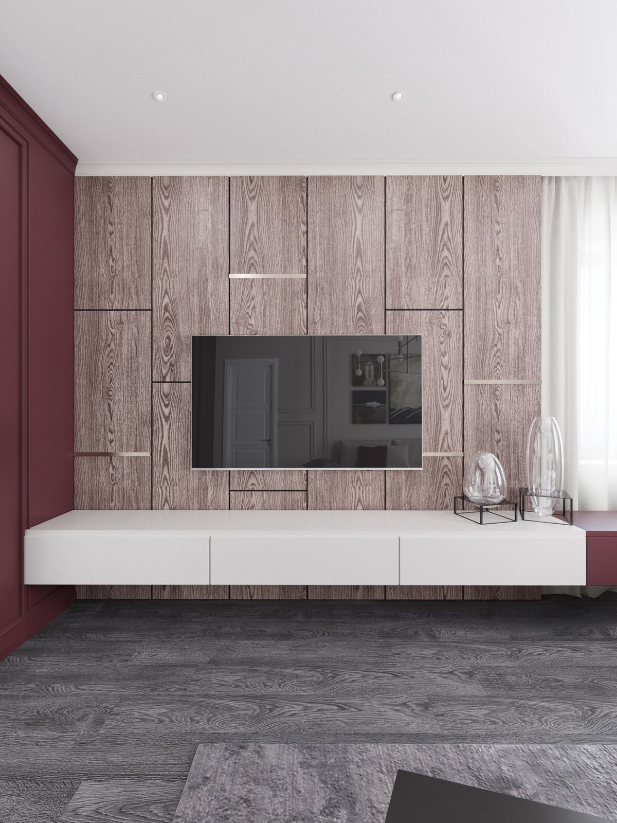 Массив Озерки, дизайн первого этажа коттеджа