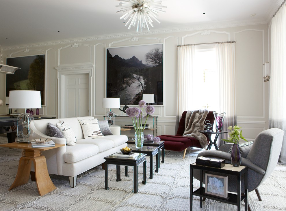 Inspiration for a living room in New York.