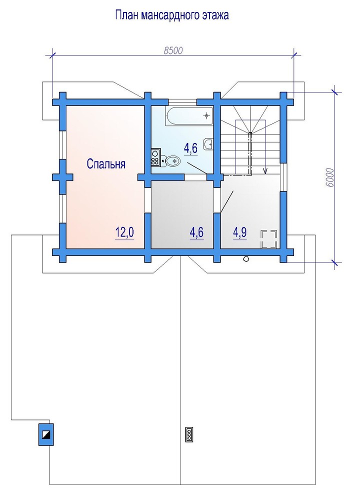 16-055 Жилой дом из оцилиндровки