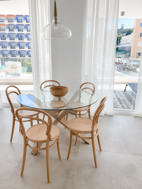 Blue Wave scandinavian-dining-room