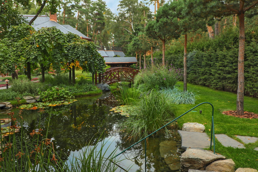 Коттеджный сад в Барвихе (дизайн и исполнение компании "Imperial Garden")