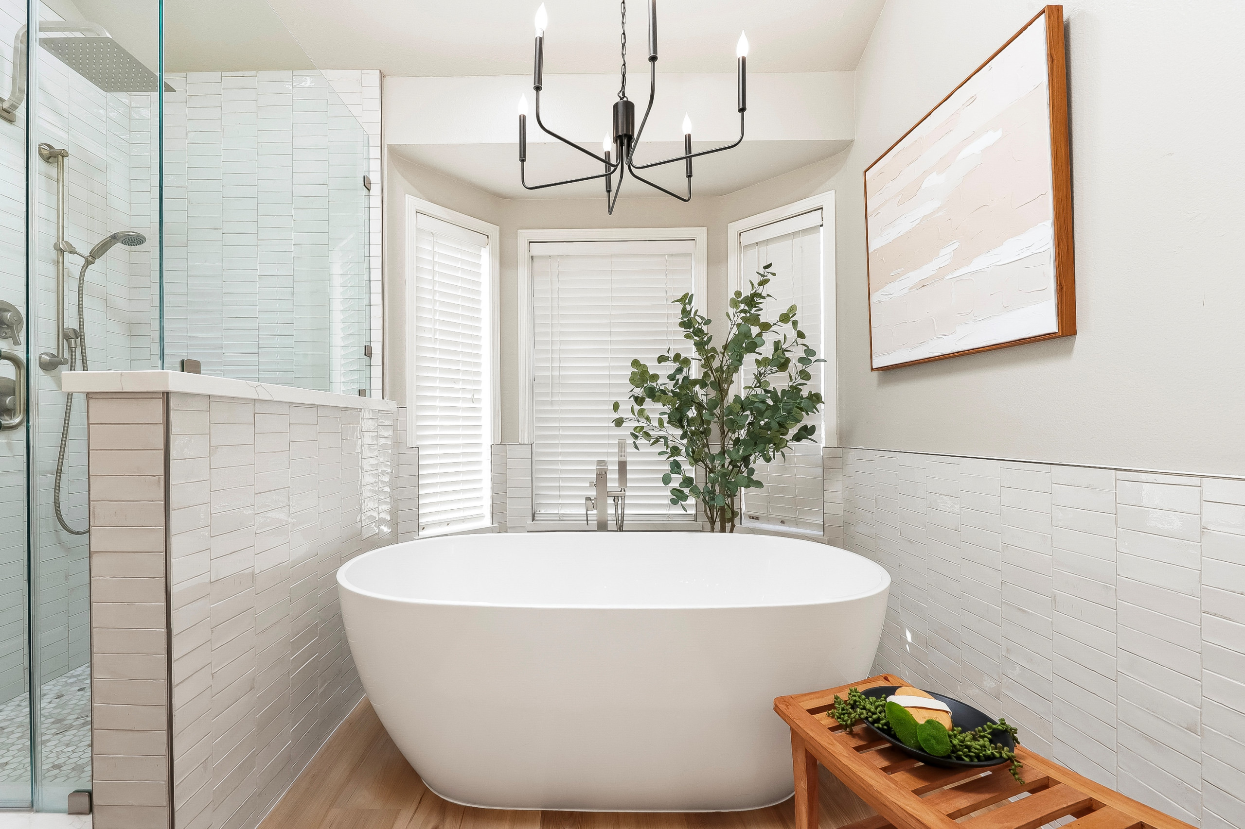 Organic Primary Bathroom Remodel, West 32nd Lancaster