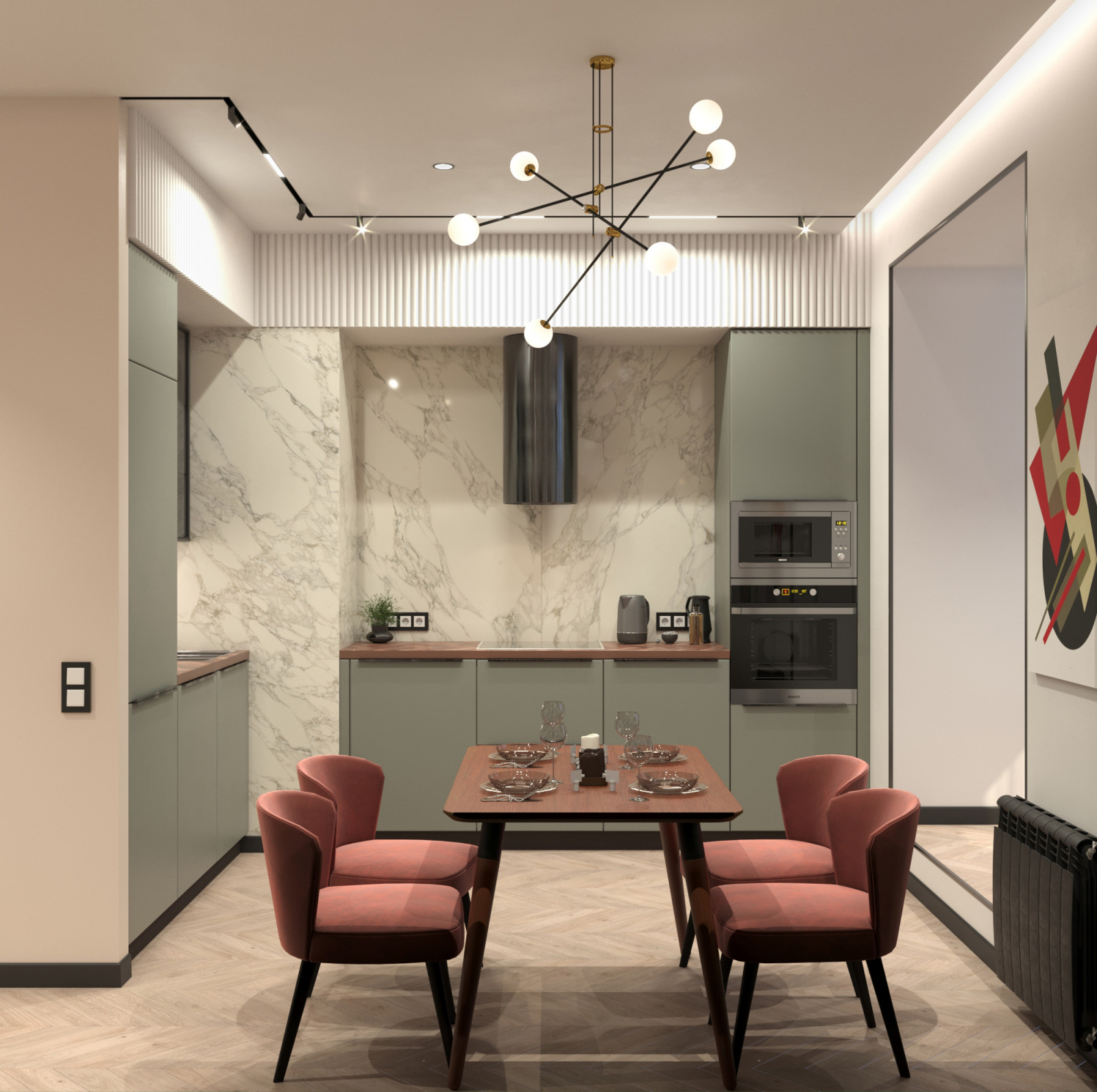 Кухня-гостиная