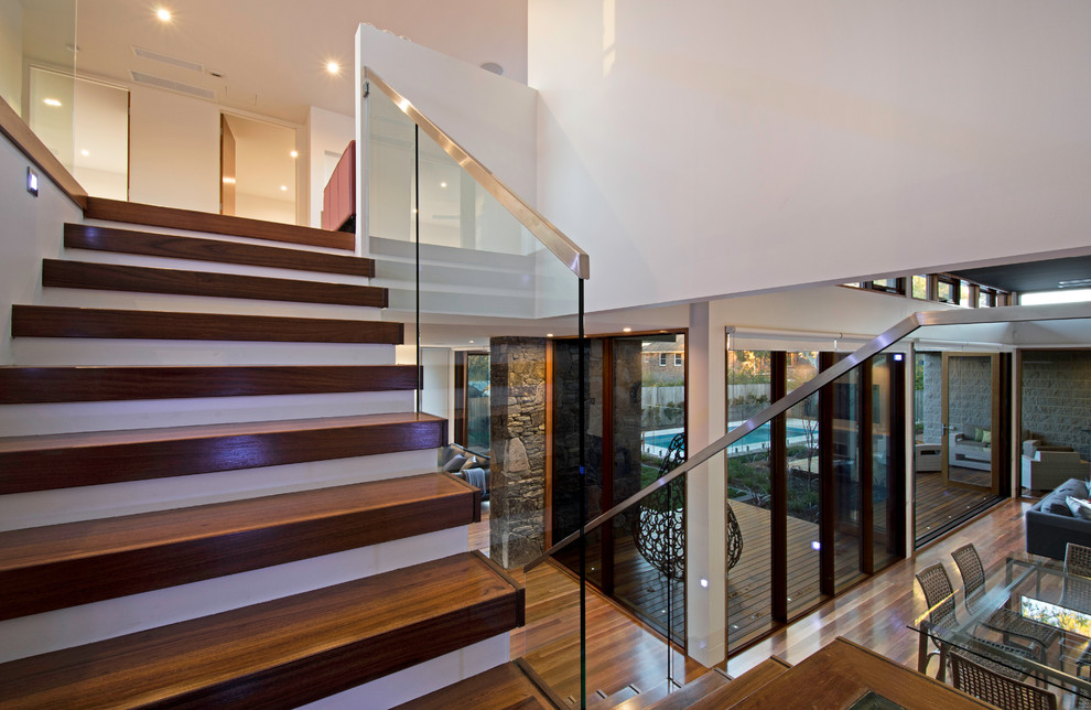 Photo of a contemporary staircase in Canberra - Queanbeyan.