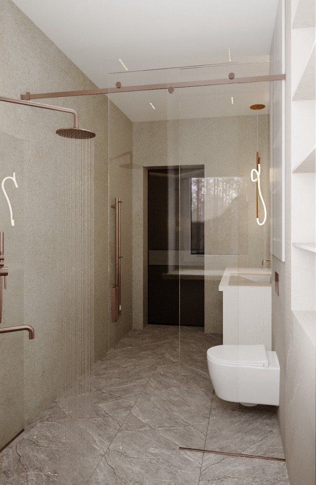 Дизайн-проект дома (420 м2) в стиле нео-модерн