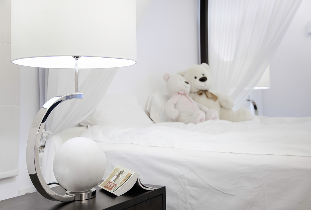 Интерьер дома в черно-белых оттенках