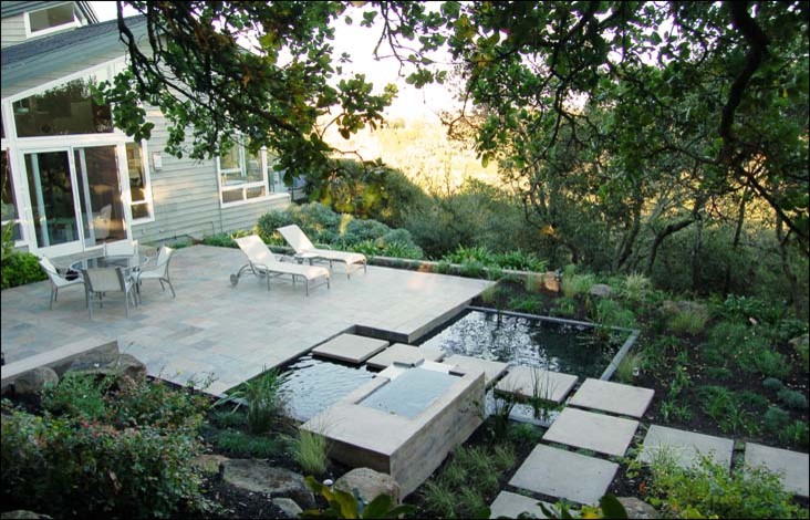 Design ideas for a modern garden in San Francisco.