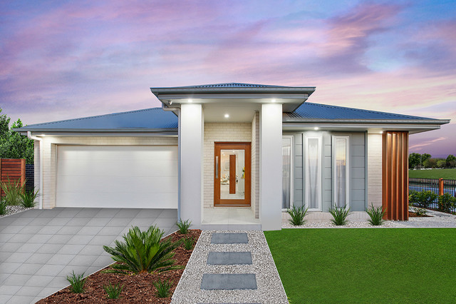 The Amity on display at Elara Estate, Marsden Park scandinavian-house-exterior