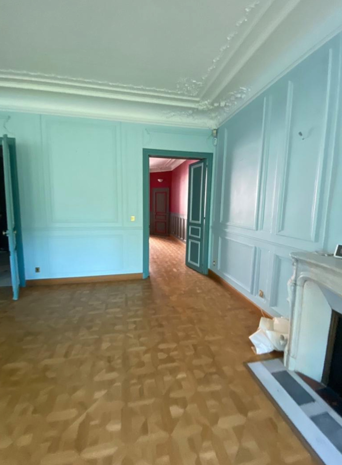 Projet Haussmann - Rénovation complète d'un appartement de 188m2.