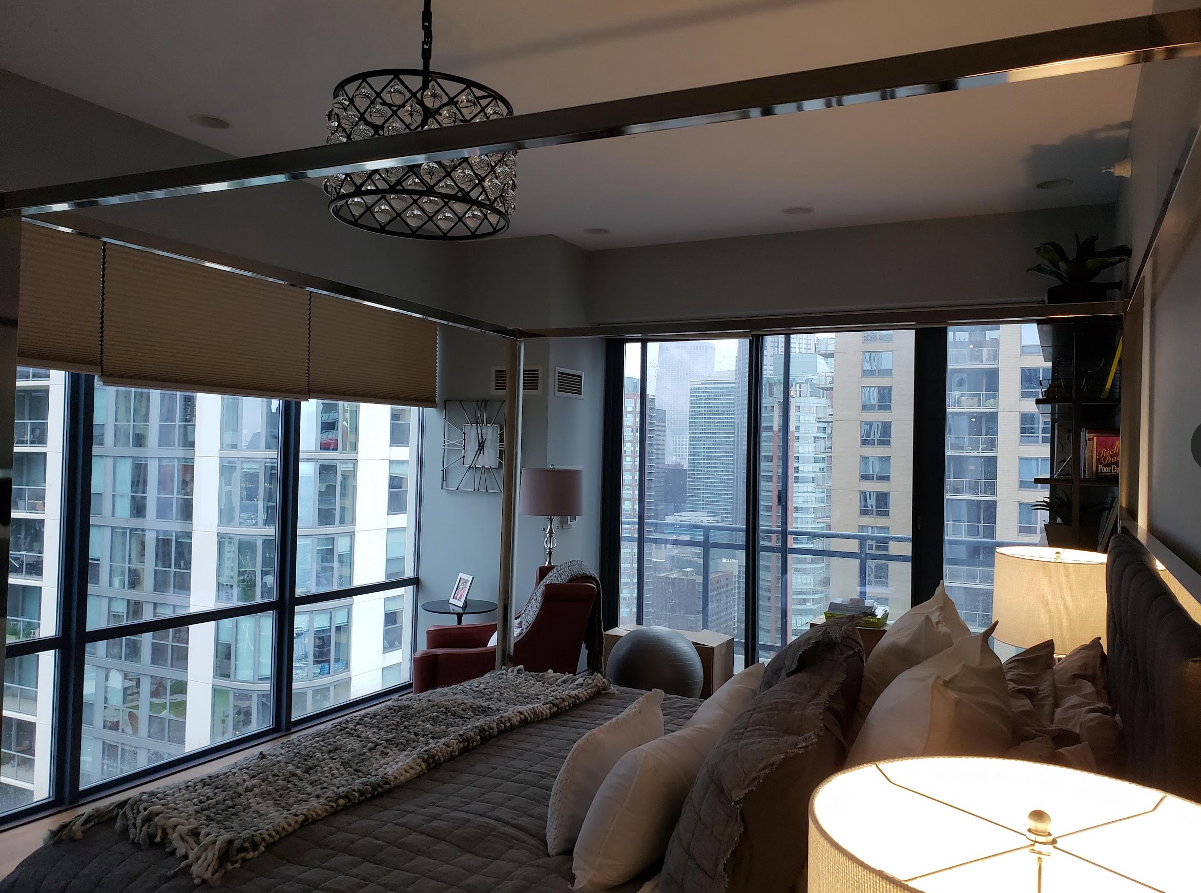 Condo Bedroom - Before and After Pictures