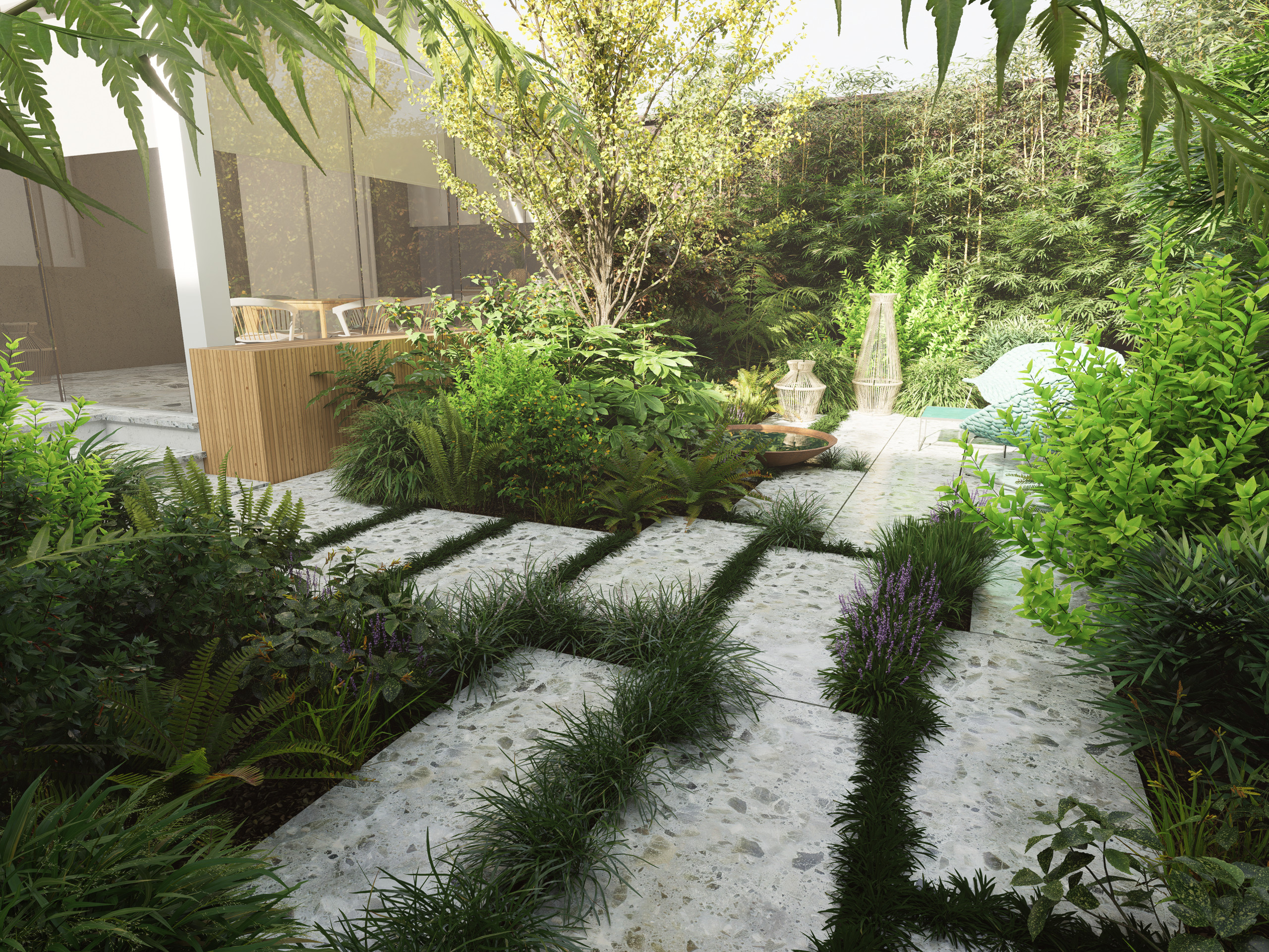 Un Giardino d’Inverno Urbano: rifugio ombroso nel cuore di Milano