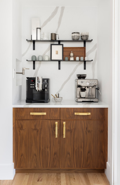 Form Marries Function contemporaneo-bar-en-casa