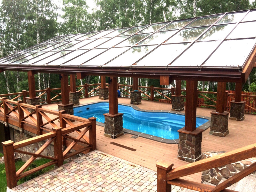 Частный заказ уличного бассейна