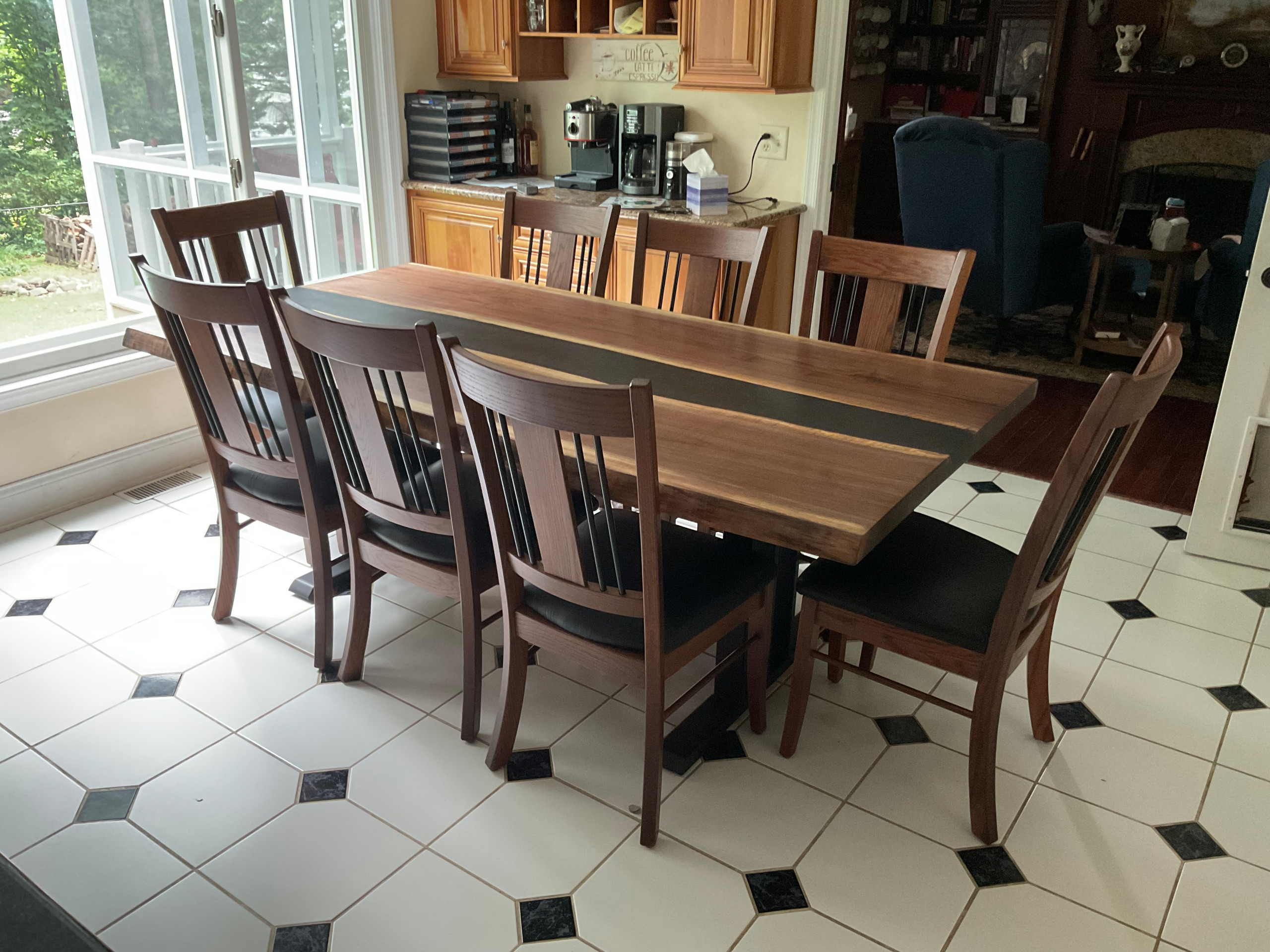 Live Edge/Epoxy River Tables