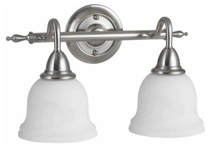 Belle Foret BF8382 Traditional / Classic Montepllier Bath 14-1/4" 2 Light Bathro