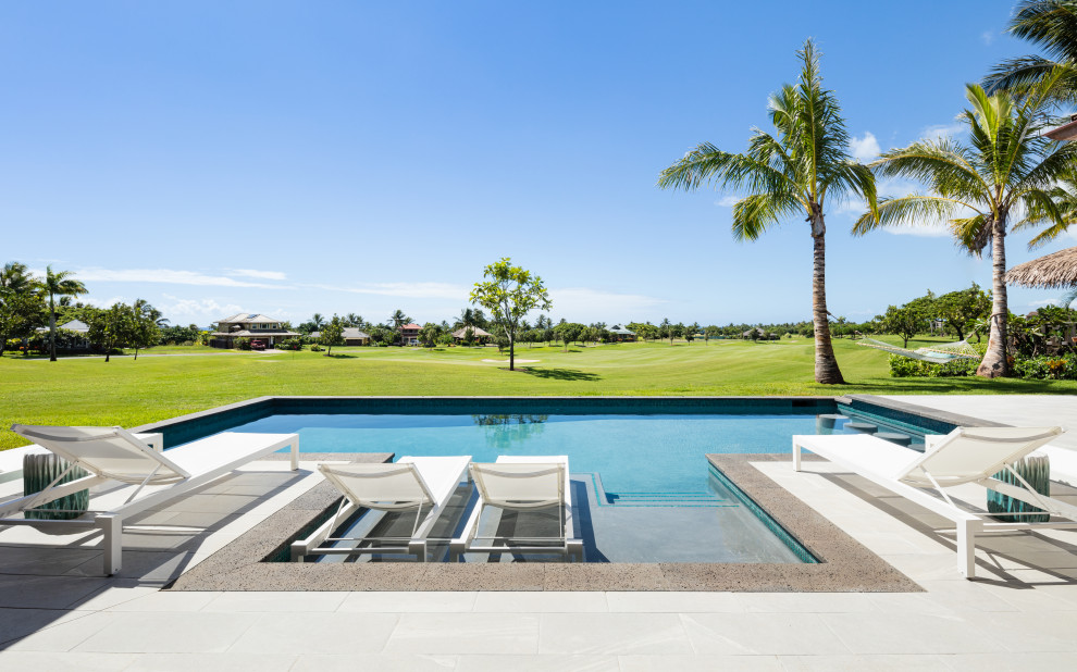 Hawaiian Home - Tropical - Pool - Hawaii - by Kolea Interiors