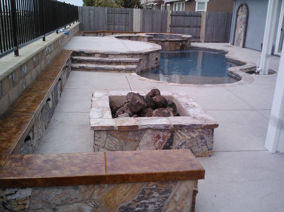 Complete backyard design and build. Rocklin, CA