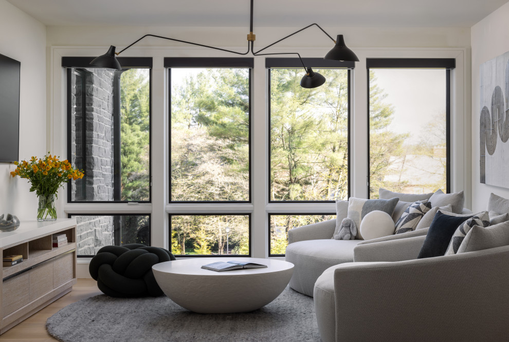 Potomac New Build - Modern - Family Room - DC Metro - by Ella Scott ...