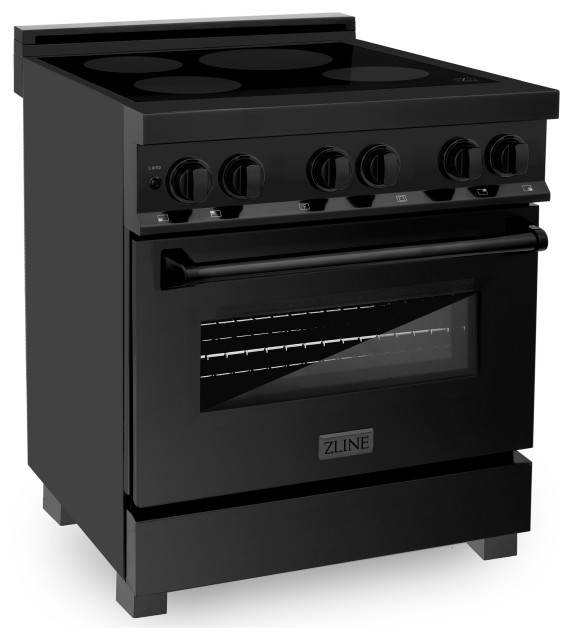 ZLINE Induction Range With a 4 Element Stove and Electric Oven Contemporary Gas Ranges And