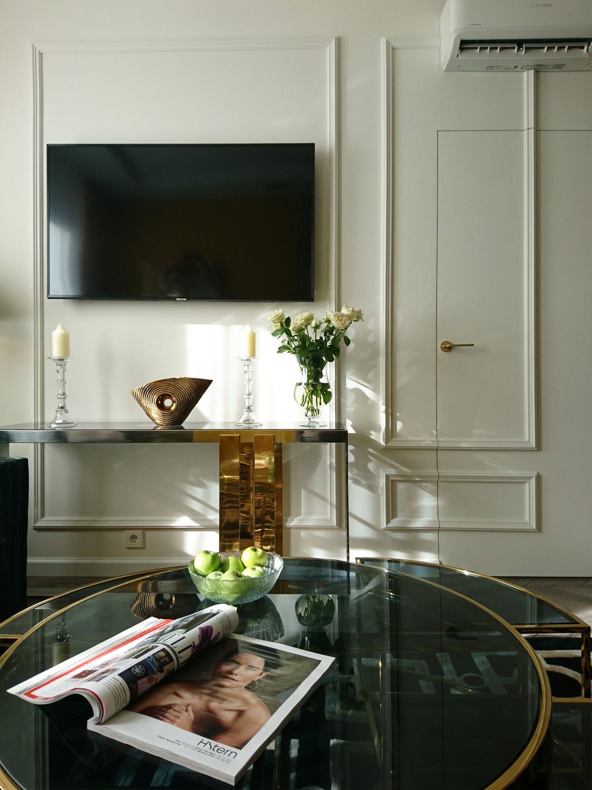 Помпезный Арт-деко в квартире на Нагатинской