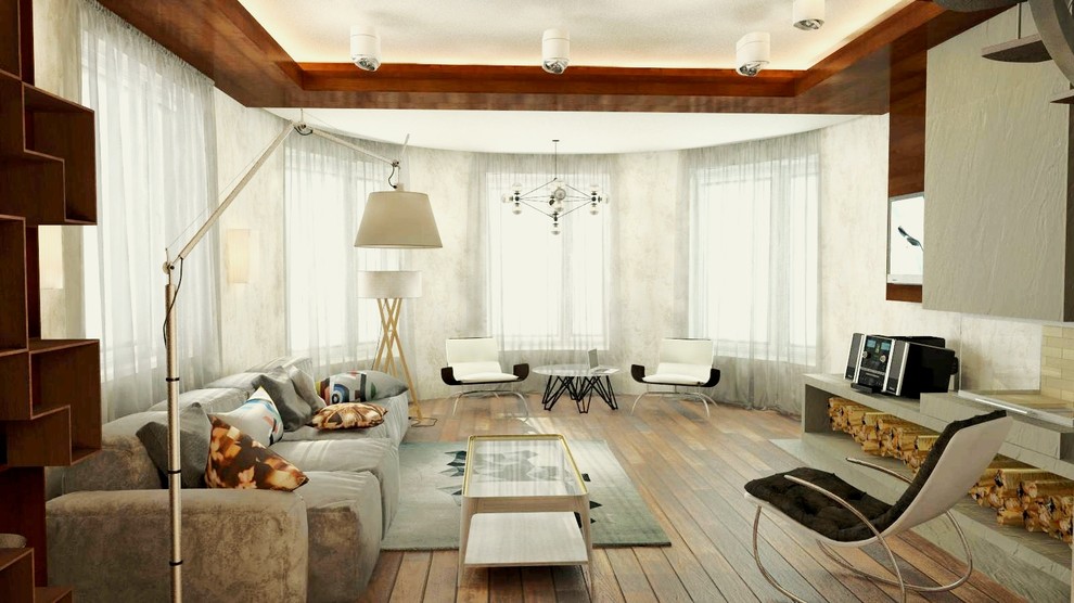 Дизайн-проект интерьера загородного дома в Кондакопшино