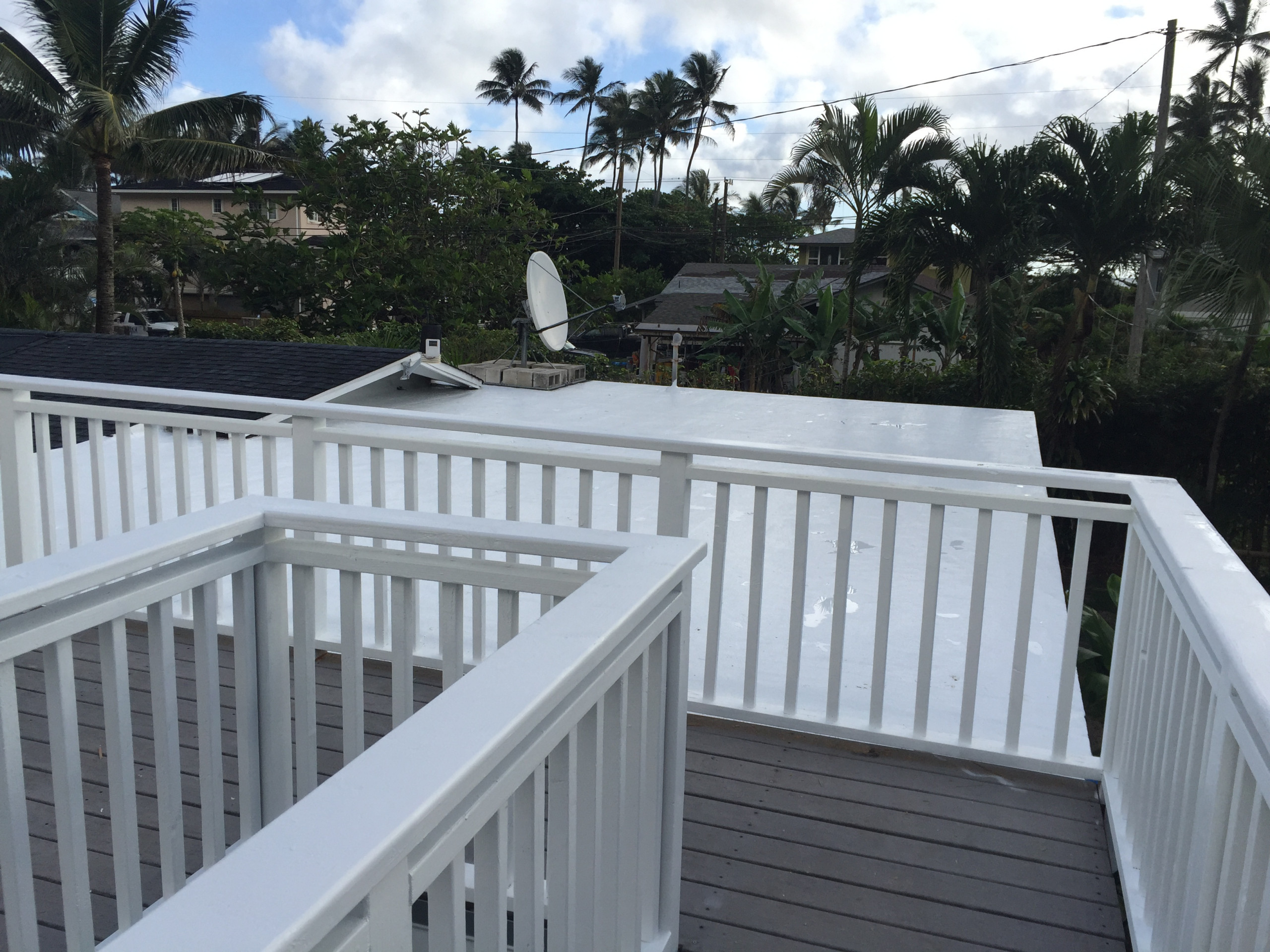 Hawaiian Getaway Rooftop Deck